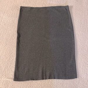 Grey Knit Calvin Klein Skirt